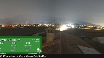 immagine della webcam nei dintorni di Pian del Cansiglio: webcam Vittorio Veneto