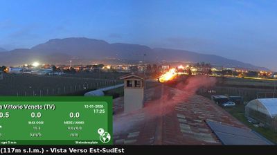 immagine della webcam nei dintorni di Chies d'Alpago: webcam Vittorio Veneto