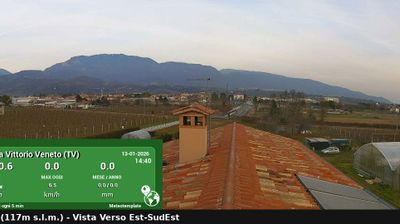 immagine della webcam nei dintorni di Nevegal: webcam Vittorio Veneto