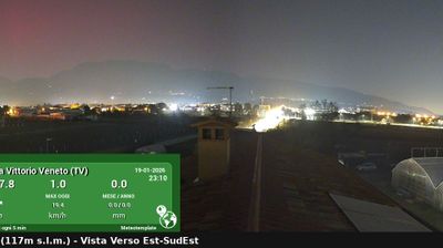 immagine della webcam nei dintorni di Nevegal: webcam Vittorio Veneto