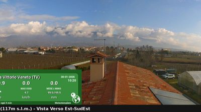 immagine della webcam nei dintorni di Budoia: webcam Vittorio Veneto