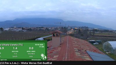 immagine della webcam nei dintorni di Belluno: webcam Vittorio Veneto