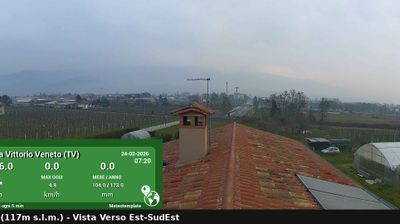 immagine della webcam nei dintorni di Pian del Cansiglio: webcam Vittorio Veneto