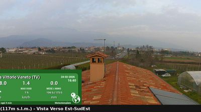 immagine della webcam nei dintorni di Combai: webcam Vittorio Veneto