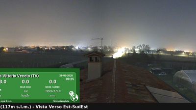 immagine della webcam nei dintorni di Nevegal: webcam Vittorio Veneto