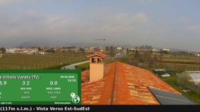 immagine della webcam nei dintorni di Pieve di Soligo: webcam Vittorio Veneto