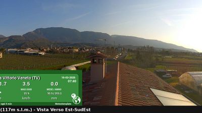 immagine della webcam nei dintorni di Pordenone: webcam Vittorio Veneto