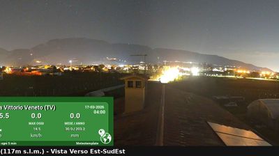 immagine della webcam nei dintorni di Pieve d'Alpago: webcam Vittorio Veneto