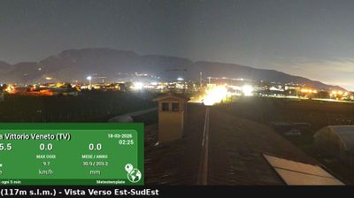 immagine della webcam nei dintorni di Pieve di Soligo: webcam Vittorio Veneto