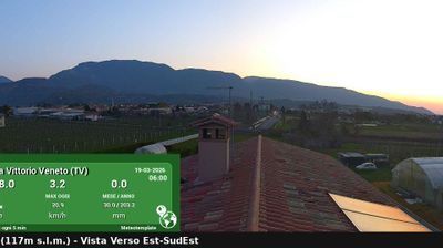immagine della webcam nei dintorni di Revine Lago: webcam Vittorio Veneto