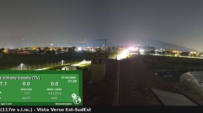 immagine della webcam nei dintorni di Revine Lago: webcam Vittorio Veneto