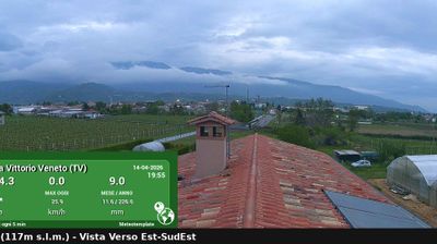 immagine della webcam nei dintorni di Nevegal: webcam Vittorio Veneto