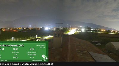 immagine della webcam nei dintorni di Pian del Cansiglio: webcam Vittorio Veneto