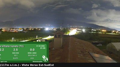 immagine della webcam nei dintorni di Nevegal: webcam Vittorio Veneto