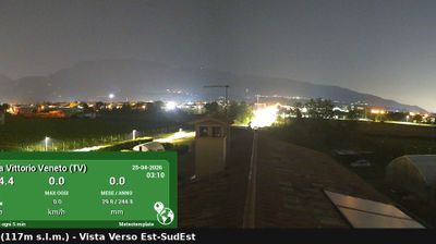 immagine della webcam nei dintorni di Montebelluna: webcam Vittorio Veneto