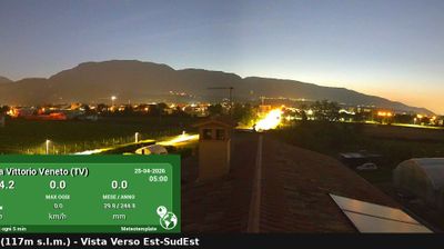 immagine della webcam nei dintorni di Combai: webcam Vittorio Veneto