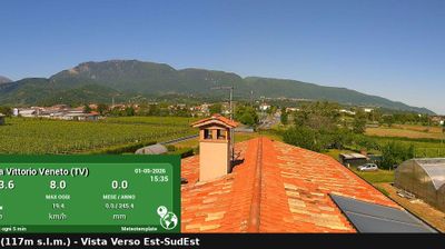immagine della webcam nei dintorni di Pordenone: webcam Vittorio Veneto