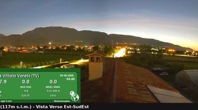 immagine della webcam nei dintorni di Pieve di Soligo: webcam Vittorio Veneto