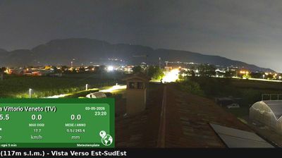 immagine della webcam nei dintorni di Revine Lago: webcam Vittorio Veneto