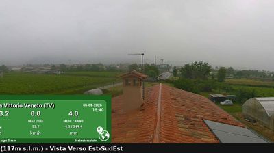 immagine della webcam nei dintorni di Santa Lucia di Piave: webcam Vittorio Veneto
