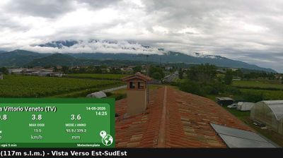 immagine della webcam nei dintorni di Belluno: webcam Vittorio Veneto