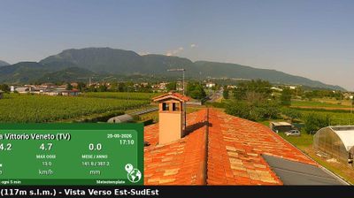 immagine della webcam nei dintorni di Limana: webcam Vittorio Veneto