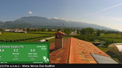 immagine della webcam nei dintorni di Santa Croce: webcam Vittorio Veneto