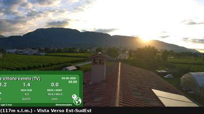 immagine della webcam nei dintorni di Combai: webcam Vittorio Veneto