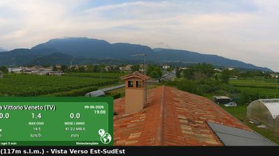 immagine della webcam nei dintorni di Pordenone: webcam Vittorio Veneto