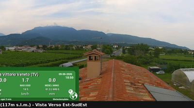 immagine della webcam nei dintorni di Montebelluna: webcam Vittorio Veneto