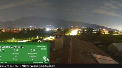 immagine della webcam nei dintorni di Piancavallo: webcam Vittorio Veneto