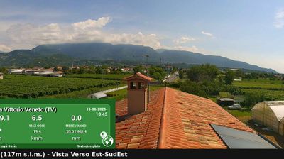 immagine della webcam nei dintorni di Ponte nelle Alpi: webcam Vittorio Veneto