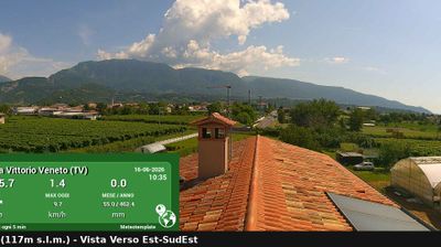 immagine della webcam nei dintorni di Col Indes: webcam Vittorio Veneto