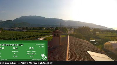 immagine della webcam nei dintorni di Ponte nelle Alpi: webcam Vittorio Veneto