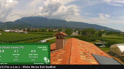immagine della webcam nei dintorni di Soverzene: webcam Vittorio Veneto