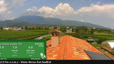 immagine della webcam nei dintorni di Revine Lago: webcam Vittorio Veneto