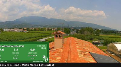 immagine della webcam nei dintorni di Revine Lago: webcam Vittorio Veneto