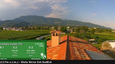 immagine della webcam nei dintorni di Pian del Cansiglio: webcam Vittorio Veneto