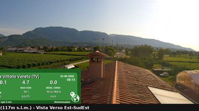 immagine della webcam nei dintorni di Pian del Cansiglio: webcam Vittorio Veneto