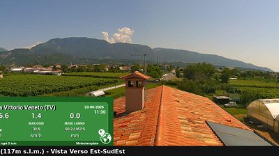 immagine della webcam nei dintorni di Belluno: webcam Vittorio Veneto
