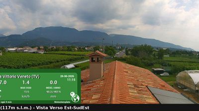 immagine della webcam nei dintorni di Sacile: webcam Vittorio Veneto