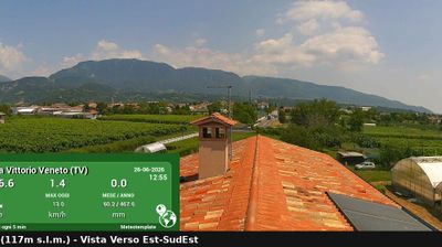 immagine della webcam nei dintorni di Piancavallo: webcam Vittorio Veneto