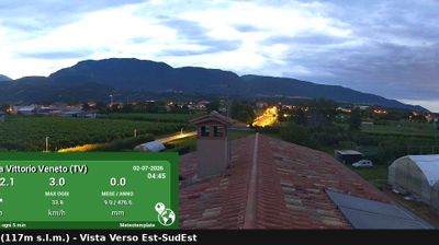 immagine della webcam nei dintorni di Belluno: webcam Vittorio Veneto