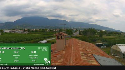 immagine della webcam nei dintorni di Santa Croce: webcam Vittorio Veneto