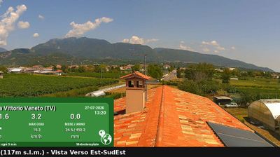immagine della webcam nei dintorni di Montebelluna: webcam Vittorio Veneto
