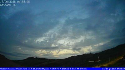 immagine della webcam nei dintorni di Fano Adriano: webcam Canzano