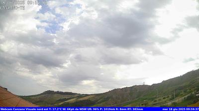 immagine della webcam nei dintorni di Porto d'Ascoli: webcam Canzano
