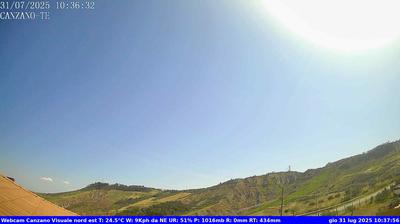 immagine della webcam nei dintorni di Silvi Marina: webcam Canzano