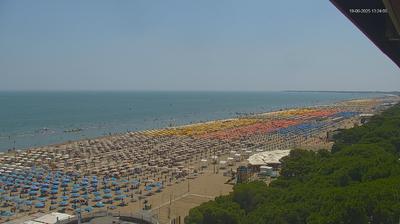 immagine della webcam nei dintorni di Bibione: webcam Lignano Pineta