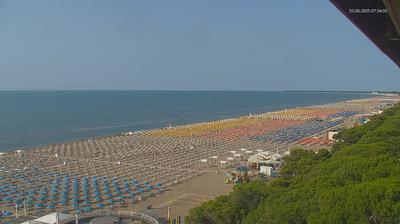 immagine della webcam nei dintorni di Duna Verde: webcam Lignano Pineta